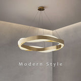 Round Ring Art Luxury LED Pendant Lamp
