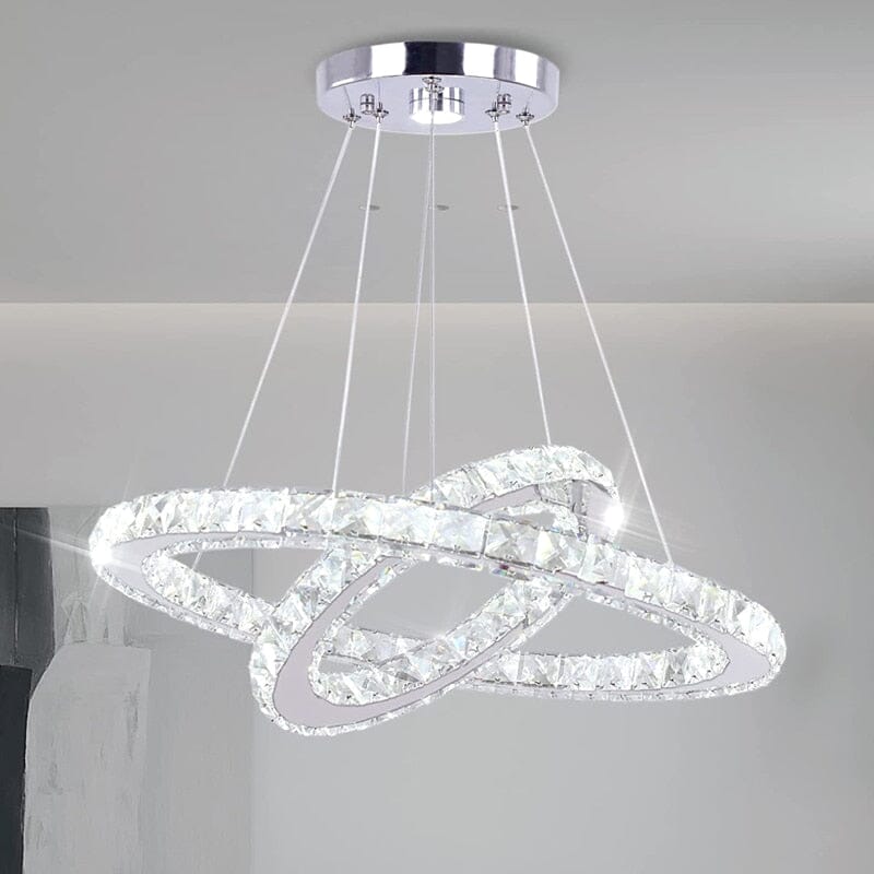 Royal 2 Ring Crystal Chandelier