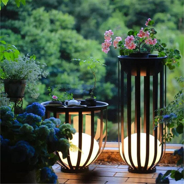 Floor Lamp Decor For Yard Walkway