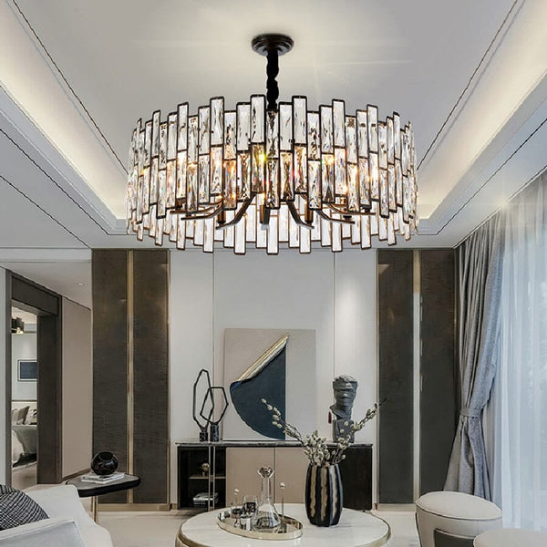 Roukeviar LED Crystal Chandelier
