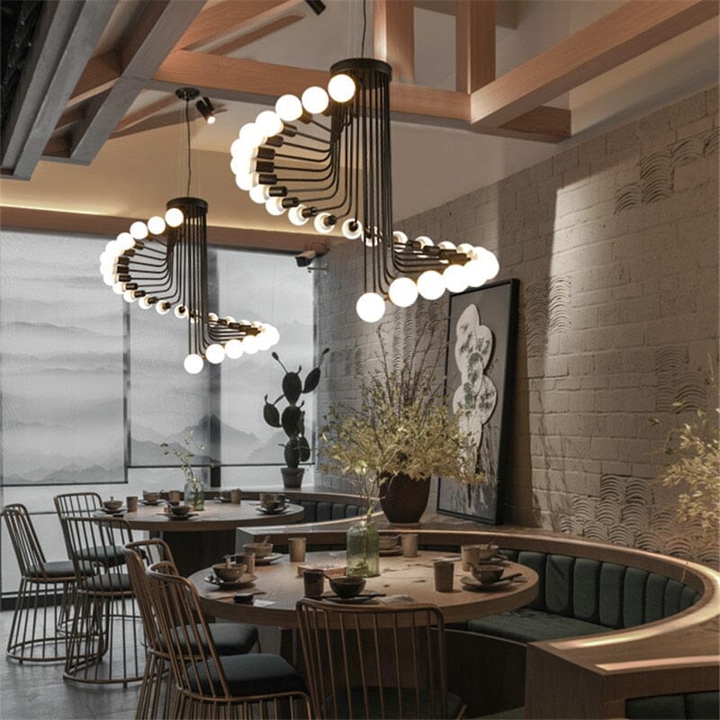 American Iron Chandelier Industrial Style