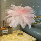 Luxury LED Feather Lamp