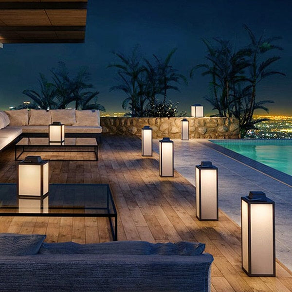 Rechargeable LED Waterproof Solar Lawn Lights