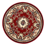 Round Short Pile Persian Carpet