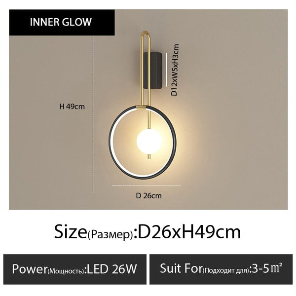 Luminous Circle Wall Lamp