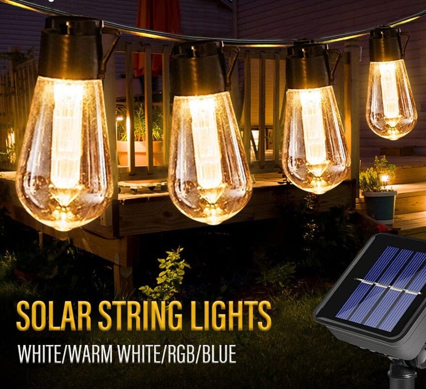 NYRA LED Solar String Lights