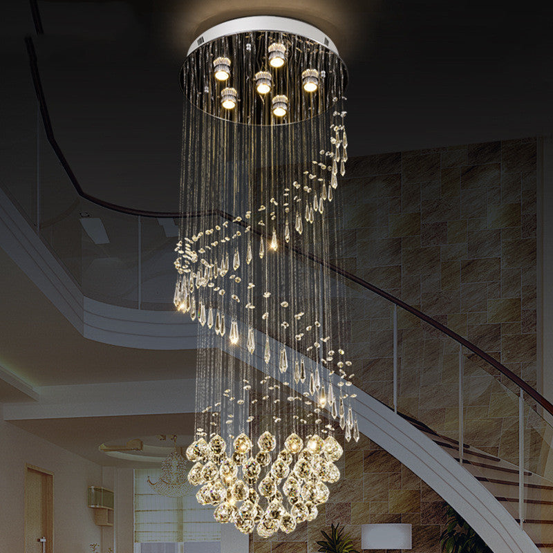The Duplex Crystal Chandelier