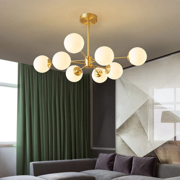 Milky Head Chandelier