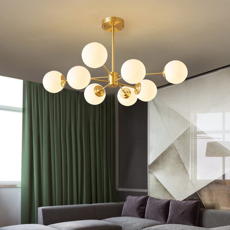 Milky Head Chandelier