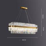 Dual Crystal Chandelier