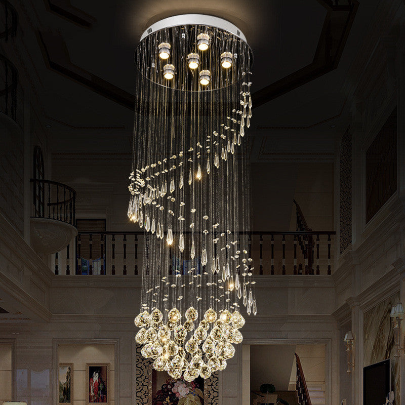 The Duplex Crystal Chandelier
