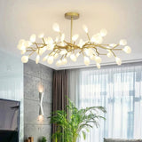 Golden Tree Chandelier