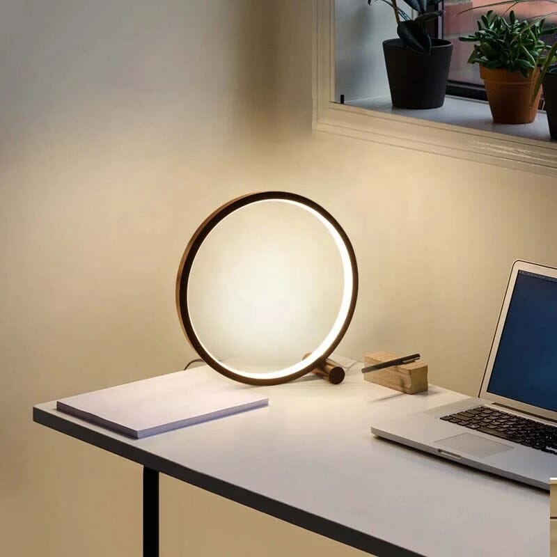 NYRA Circle LED Touch Sensitive Lamp