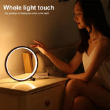 Circle LED Touch sensitive Lamp