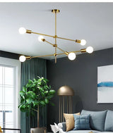 Golden Bean Chandelier