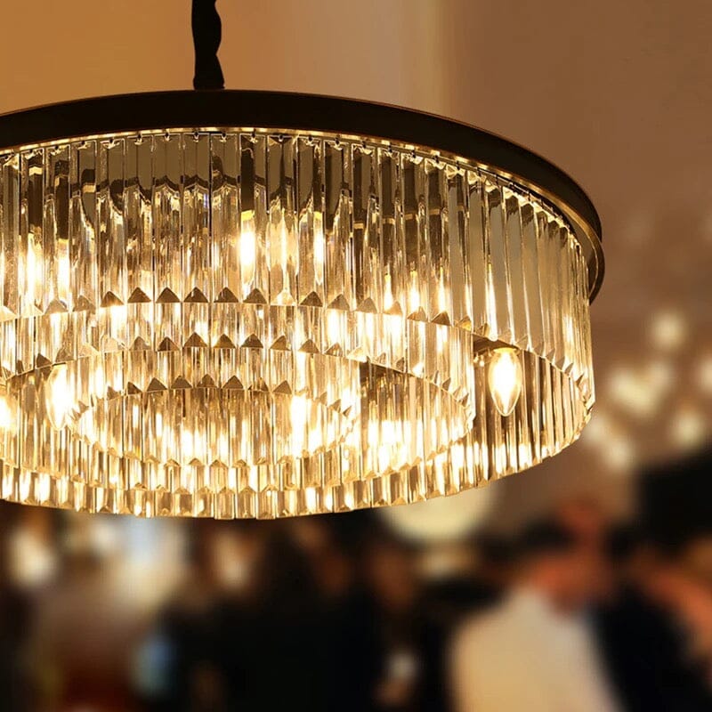 Grey Crystal Opulence chandelier