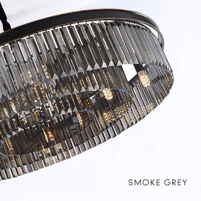 Grey Crystal Opulence chandelier