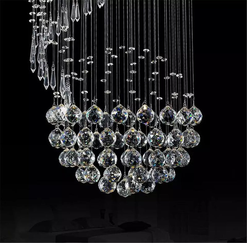 The Duplex Crystal Chandelier