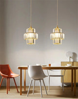 Saela crystal pendants