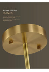 Golden Bean Chandelier