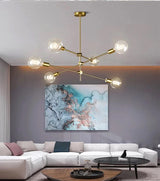 Golden Bean Chandelier