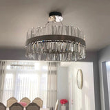 The Royal Chrome crystal chandelier collection