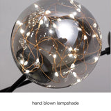 Starry Magic Bean Glass Chandelier