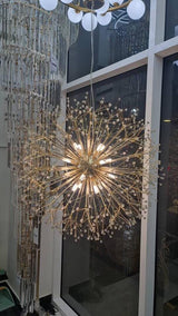 Crystal Dandelion pendant light