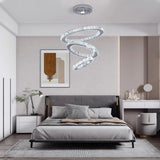 Armani Crystal ring pendant chandelier