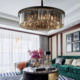 Grey Crystal Opulence chandelier