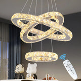 Armani Crystal ring pendant chandelier