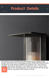 Shelby Outdoor Solar Lamps