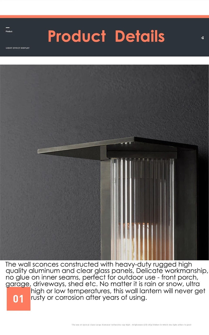 Shelby Outdoor Solar Lamps