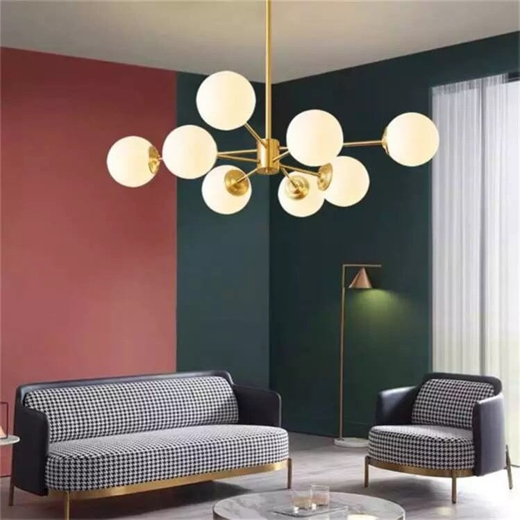 Milky Head Chandelier