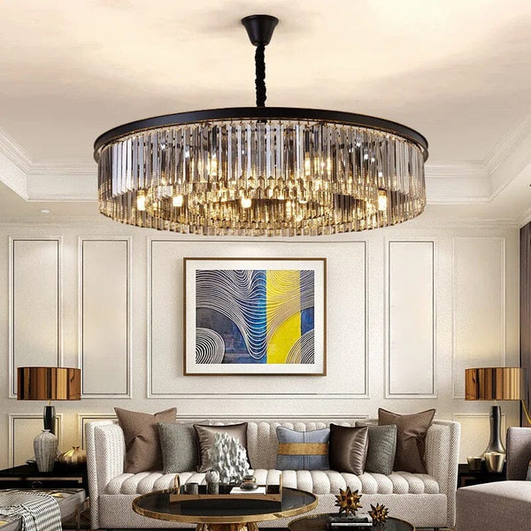 Grey Crystal Opulence chandelier