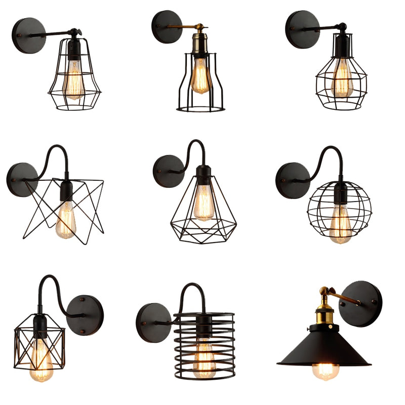 Vintage Iron Lampshades