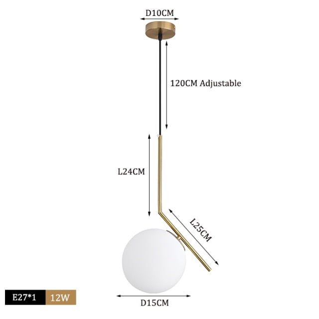 Scandinavian pendant lights